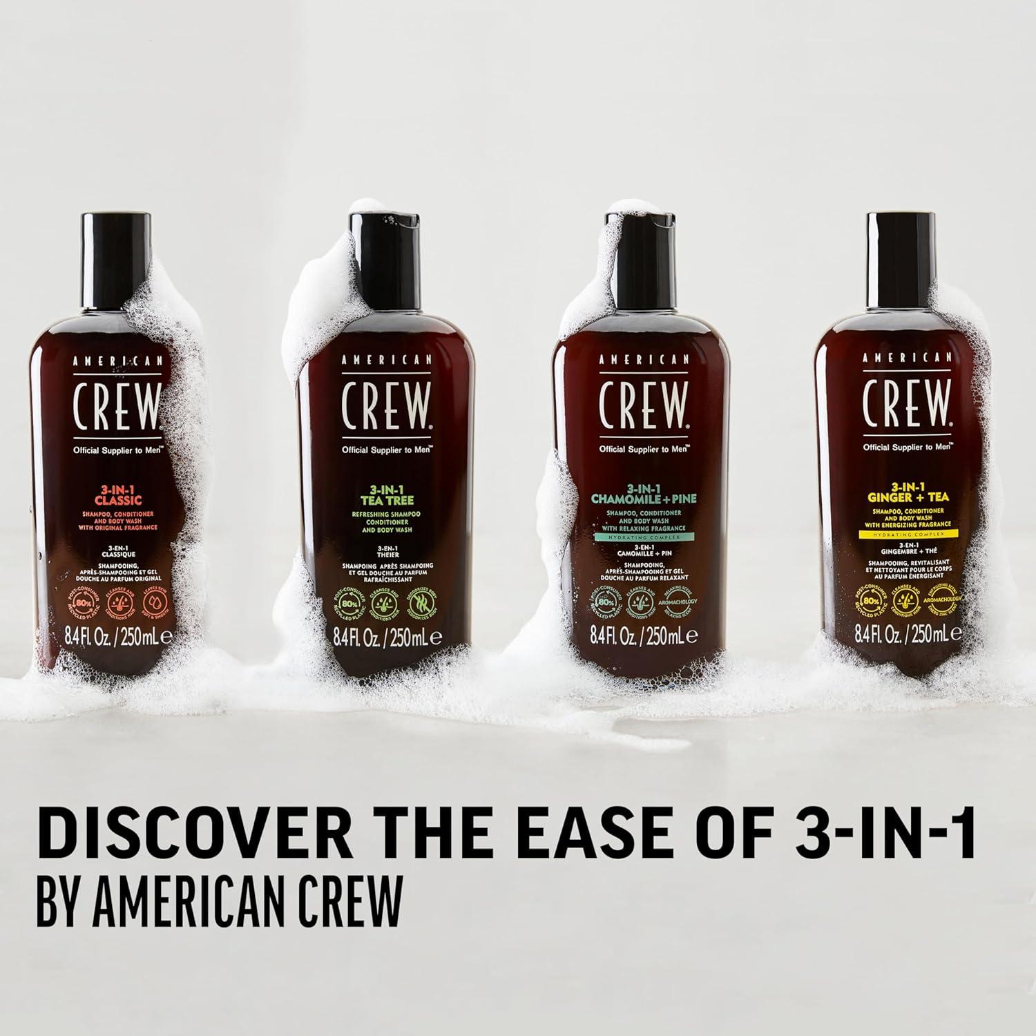 imageAmerican Crew Shampoo Conditioner amp Body Wash for Men 3in1 338 Fl OzClassic