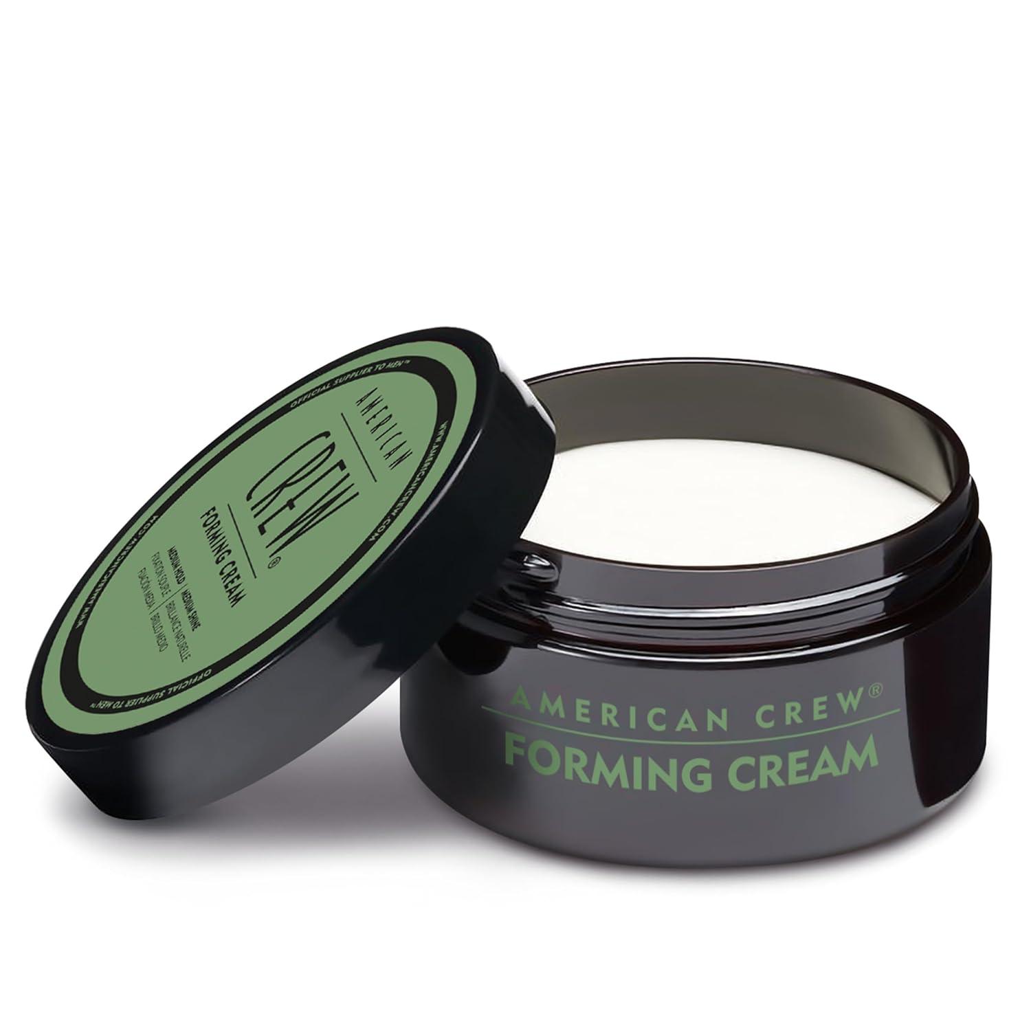 imageAmerican Crew Mens Hair Forming Cream Like Hair Gel with Medium Hold amp Medium Shine 3 oz3 Ounce Pack of 1