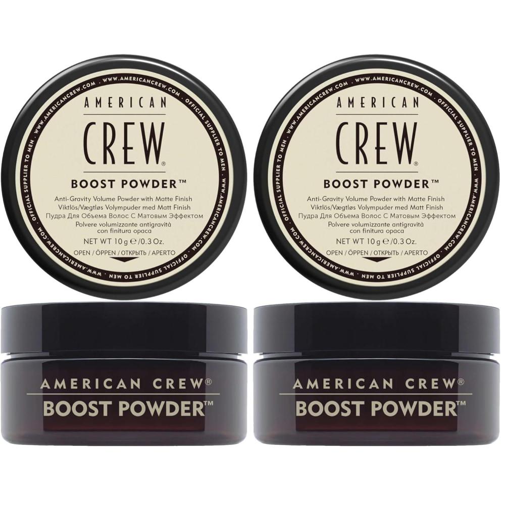 imageAmerican Crew Mens Hair Boost Powder Provides Lift amp Volume 03 Oz Pack of 103 Ounce Pack of 2